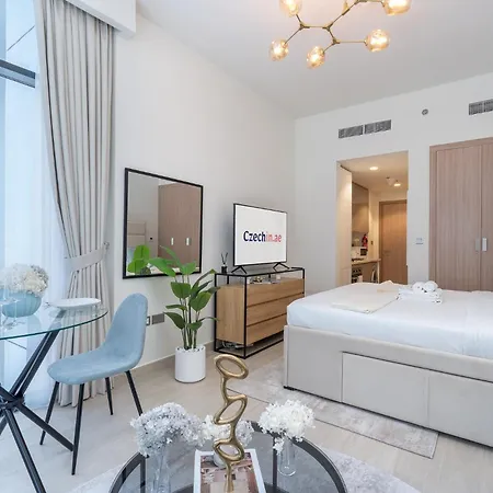 Ferienwohnung Pool View & 2 Adults 2 Kids & Brand New & Czechin Dubai Exterior foto