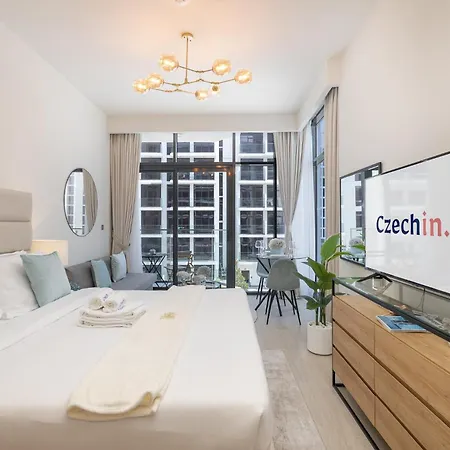Ferienwohnung Pool View & 2 Adults 2 Kids & Brand New & Czechin Dubai Exterior foto