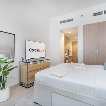 Ferienwohnung Pool View & 2 Adults 2 Kids & Brand New & Czechin Dubai Exterior foto